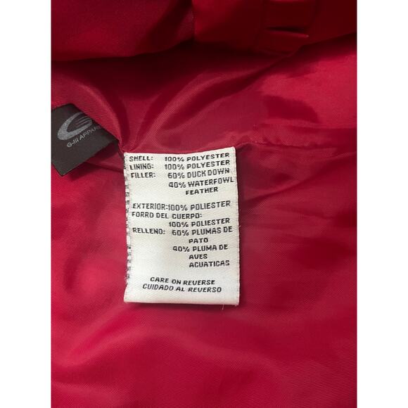 Nine West Red Down Puffer Jacket - Picture 7 of 13
